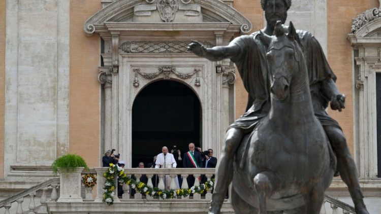 2024.06.10 Visita di Papa Francesco in Campidoglio