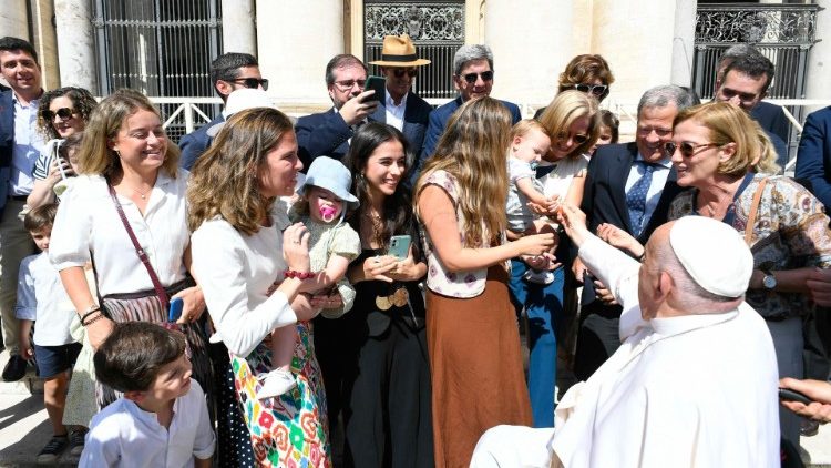 Общая аудиенция в Ватикане 12 июня 2024 г.