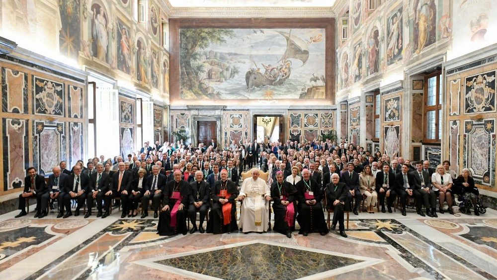 Аўдыенцыя для членаў фонда Centesimus Annus pro Pontefice
