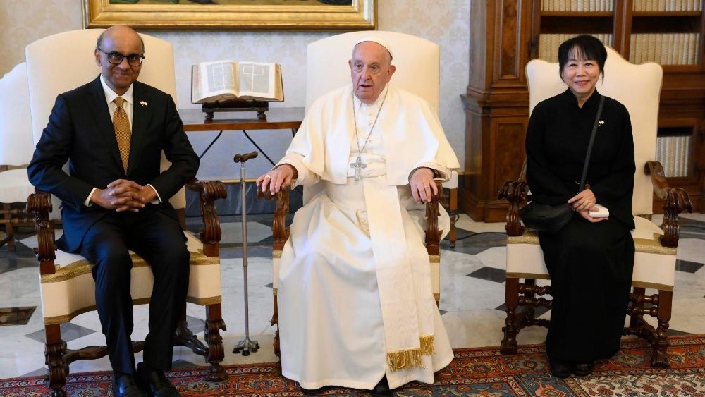 Візіт Прэзідэнта Сінгапура ў Ватыкан