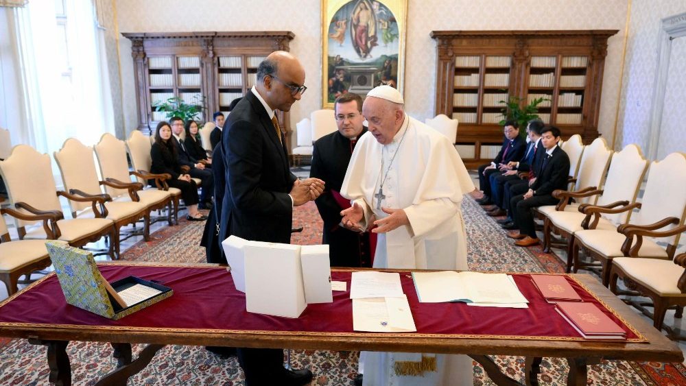 Візіт Прэзідэнта Сінгапура ў Ватыкан