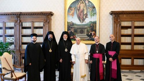 Papież do delegacji patriarchatu Konstantynopola: brońmy wspólnie życia i pokoju 