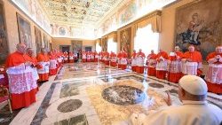 Ojciec Święty przewodniczył w Pałacu Apostolskim Zwyczajnemu Konsystorzowi Publicznemu