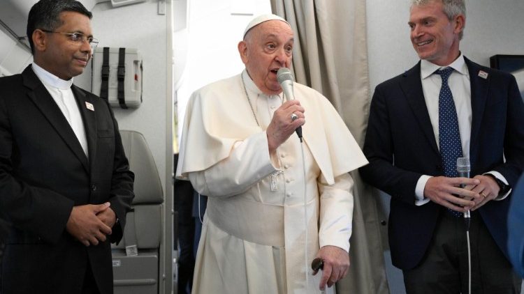 2024.09.03 Viaggio Apostolico in Indonesia - Arrivo a Giacarta