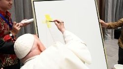 2024.09.05 Viaggio Apostolico in Indonesia - Incontro con gli assistiti dalle realtÃ  caritative