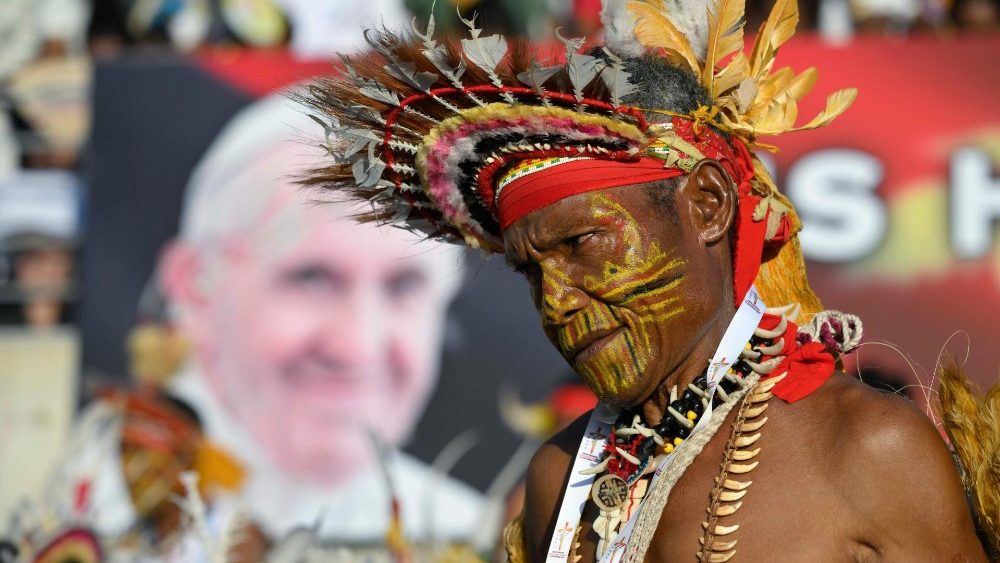 Călătoria apostolică în Papua Noua Guinee - Sfânta Liturghie pe stadionul  Sir John Guise Stadium, din Port Moresby, 8 septembrie 2024