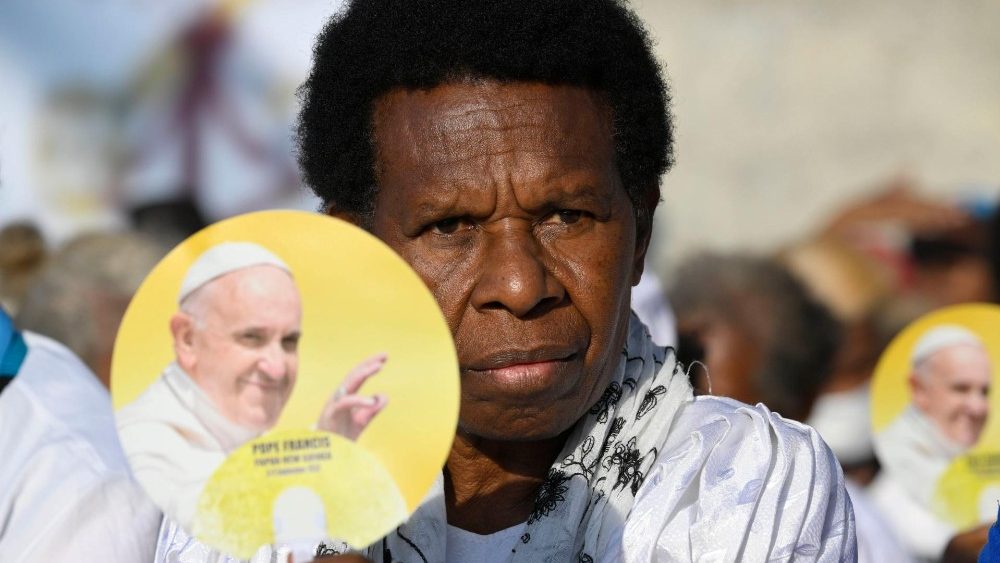 Călătoria apostolică în Papua Noua Guinee - Sfânta Liturghie pe stadionul  Sir John Guise Stadium, din Port Moresby, 8 septembrie 2024