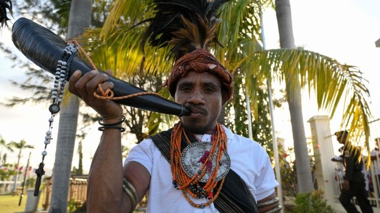 Jumatatu tarehe 9 Septemba 2024 Baba Mtakatifu ameanza hija yake ya kitume nchini Timor ya Mashariki. 