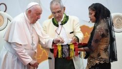 2024.09.09 Viaggio Apostolico in Timor-Leste - Incontro con le Autorita'