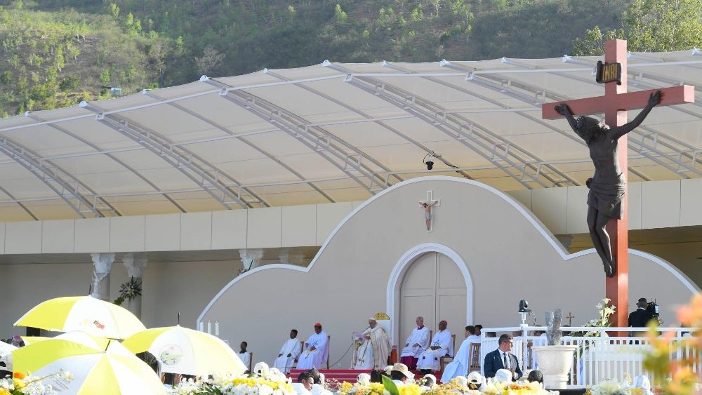 2024.09.10 Viaggio Apostolico in Timor-Leste - Santa Messa nella Spianata di Taci Tolu