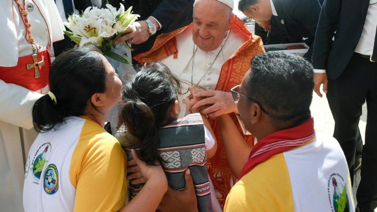 O Papa em Dili, capital do Timor-Leste