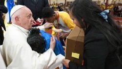 2024.09.11 Viaggio Apostolico in Timor-Leste - Incontro con i giovani nel Centro de Convencoes de Dili