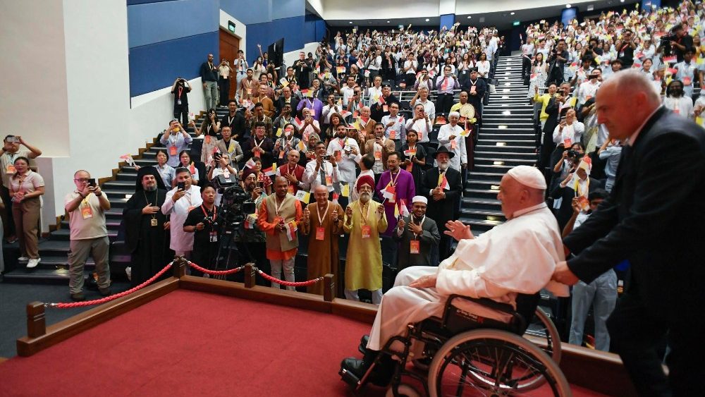 2024.09.13 Viaggio Apostolico a Singapore - Incontro Interreligioso con i giovani