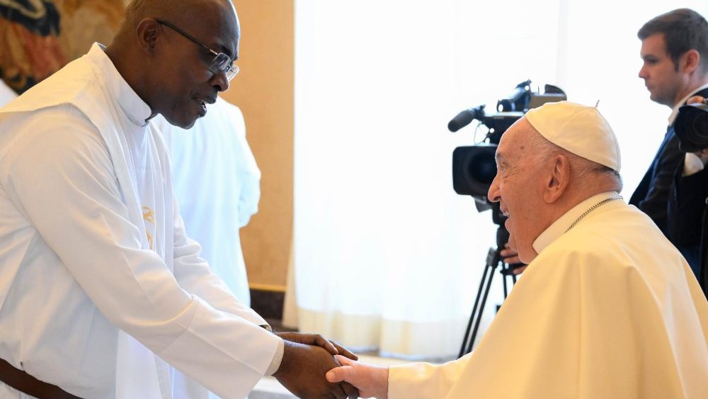 Папская аўдыенцыя для Кангрэгацыі Найсвяцейшых Сэрцаў Езуса і Марыі і Сясцёр Боскага Збаўцы