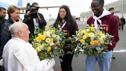 2024.09.26 Viaggio Apostolico in Lussemburgo - Cerimonia di benvenuto