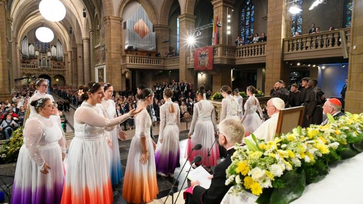 Un momento del musical. @VaticanMedia