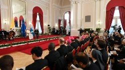 2024.09.26 Viaggio Apostolico in Lussemburgo - Incontro con le Autorita'