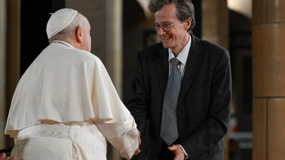 Сустрэча Папы з духавенствам, кансэкраванымі асобамі і свецкімі душпастырамі ў Бруселі