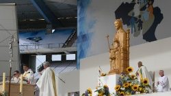 2024.09.29 Viaggio Apostolico in Belgio - Santa Messa nel King Baudouin Stadium