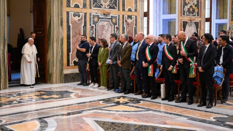 Papa alikutana na wajumbe wa Mpango wa Custodi del Bello