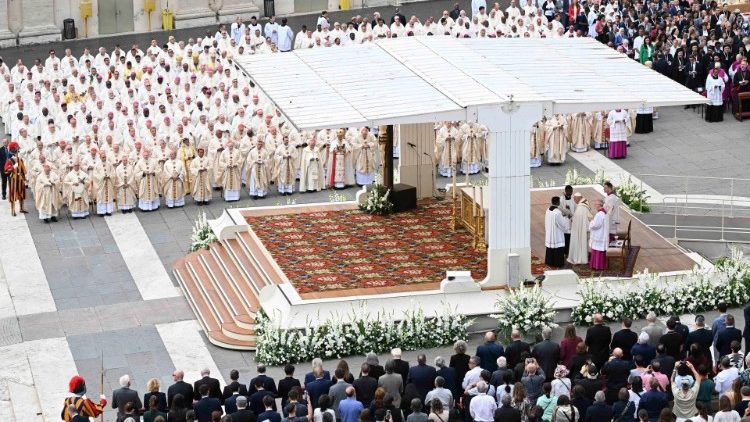 Misa ya uzinduzi wa Sinodi ya Maaskofu 2 Oktoba 2024