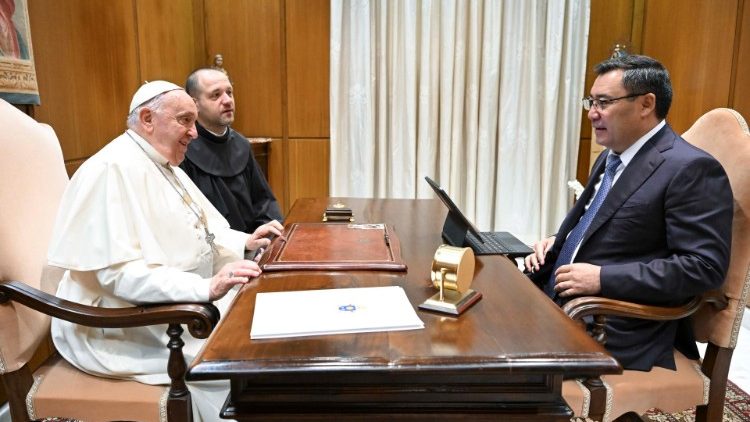 O encontro com o Papa Francisco