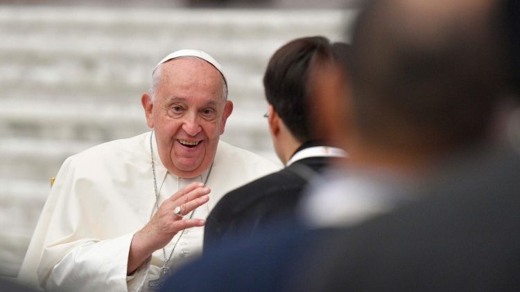 2024.10.04 Papież Franciszek podczas XVI Zgromadzenia Ogólnego Synodu Biskupów