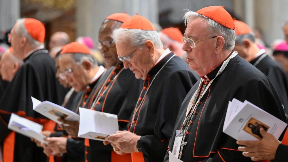 Малітва аб міры ў папскай базіліцы Санта-Марыя-Маджорэ 