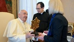 El Papa en audiencia con los Miembros de la Asociación de Esquí de Austria, con motivo de los Campeonatos del Mundo de Esquí 2025