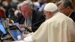 Кардынал Олерыш на Сінодзе Біскупаў