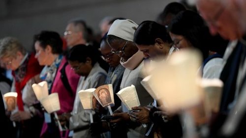 Ekumenická modlitba účastníků synody s papežem Františkem