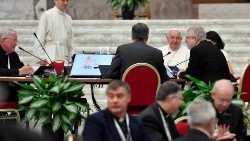 Bei der Synodensitzung am Dienstagvormittag