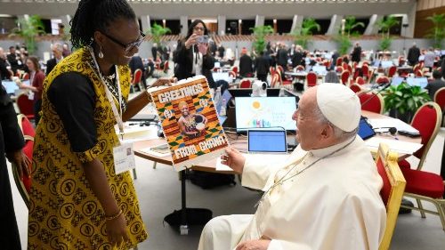 Papst empfing Weltsynoden-Teilnehmende