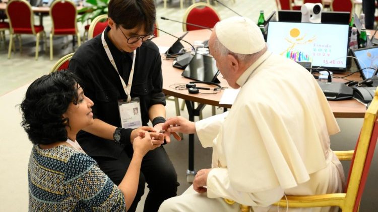 സിനഡ് ഹാളിൽനിന്നുള്ള ഒരു ദൃശ്യം