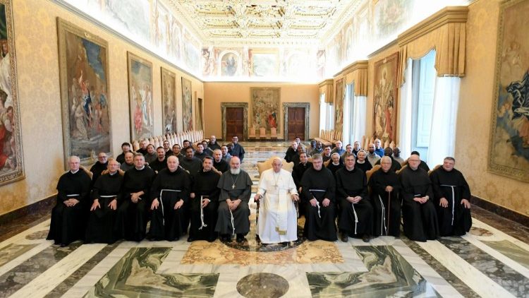 Gruppenfoto mit den Beichtvätern