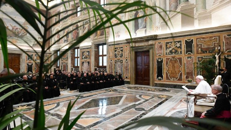 Wajumbe wa mkutano mkuu wa 48 wa Shirika na Wamisionari wa Mateso ya Yesu, Ijumaa tarehe 25 Oktoba 2024 wamekutana na kuzungumza na Baba Mtakatifu Francisko mjini Vatican.