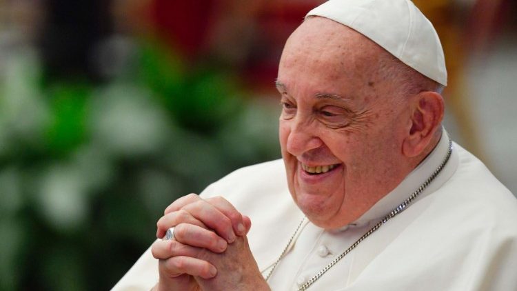 O Pontífice em foto de arquivo durante o Sínodo dos Bispos em outubro de 2024