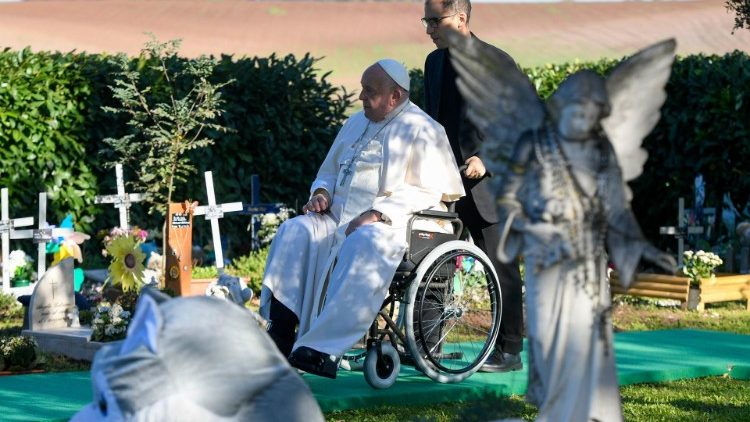 Papst Franziskus an diesem Samstag