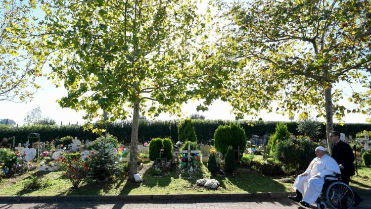 Der Laurentino-Friedhof wird auch "Friedhof der ungeborenen Kinder" genannt