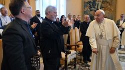 Le Pape François lors de la rencontre sur l'Église, hôpital de campagne
