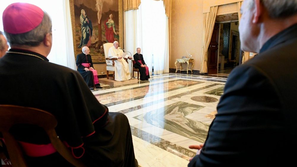 Аўдыенцыя для дэлегацыі духоўнай семінарыі ў Таледа