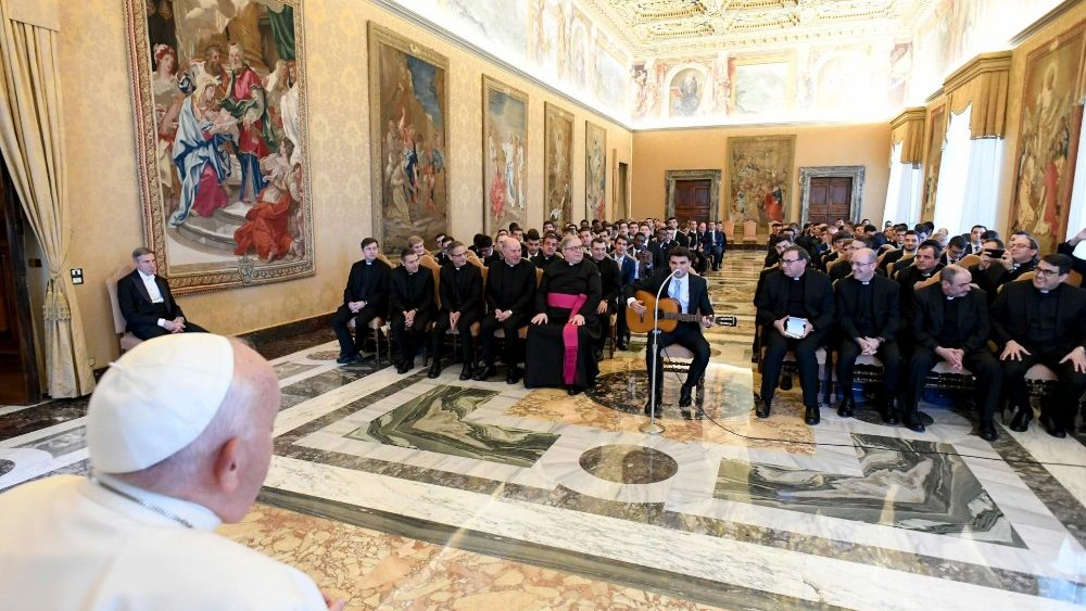 Аўдыенцыя для дэлегацыі духоўнай семінарыі ў Таледа