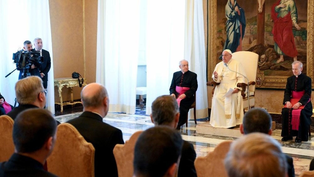 Аўдыенцыя для дэлегацыі духоўнай семінарыі ў Таледа