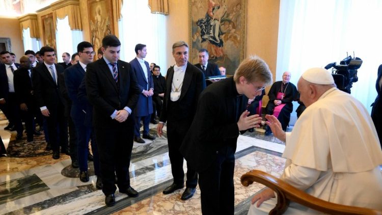 “A priest who is not close to his bishop,” Pope Francis warned, “is ‘lame’ and he is missing something.”