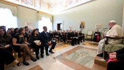 El Papa Francisco recibe a una delegación del "Catholic Philantropy Network" (Fadica)
