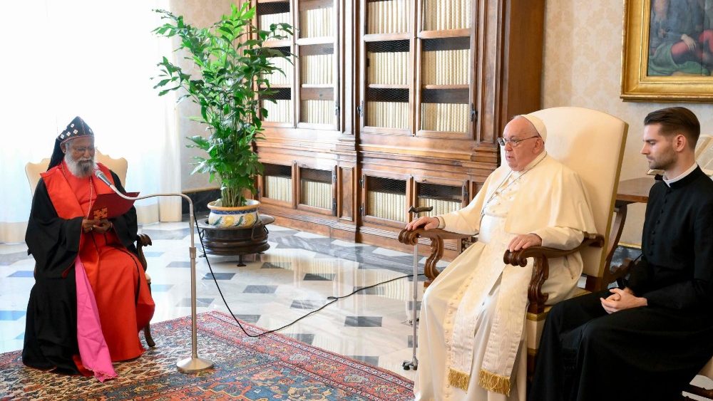 2024.11.11 Membri del Santo Sinodo della Chiesa Siro-Malankarese Mar Thoma