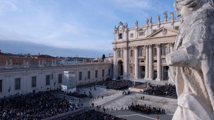 Площадь Святого Петра в Ватикане
