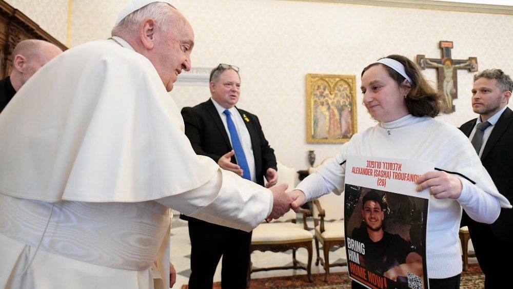 Аўдыенцыя для былых ізраільскіх заложнікаў