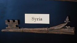 The Syria key, one of 13 keys Pope Francis will bless on World Day of the Poor