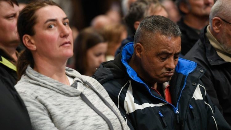 Bei der Messe im Petersdom